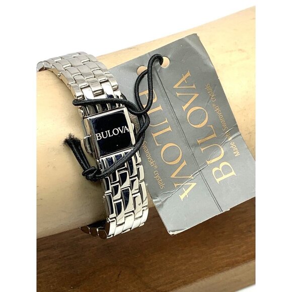Bulova Women's Watch 96X155 Quartz Mother of Pearl Dial Silver Steel 27m… - Picture 10 of 14